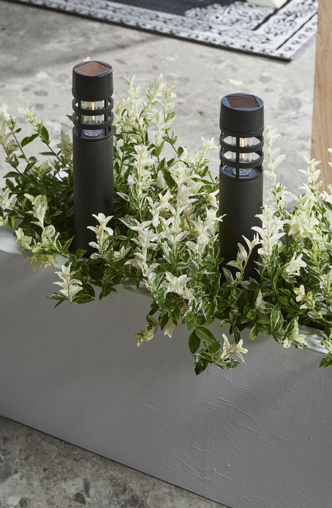 Luxform Tuinsteker Montelimar - Solar tuinverlichting - Warm wit