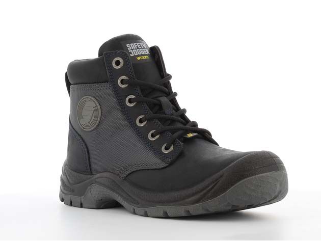 Safety Jogger Dakar - werkschoen - Zwart - 38