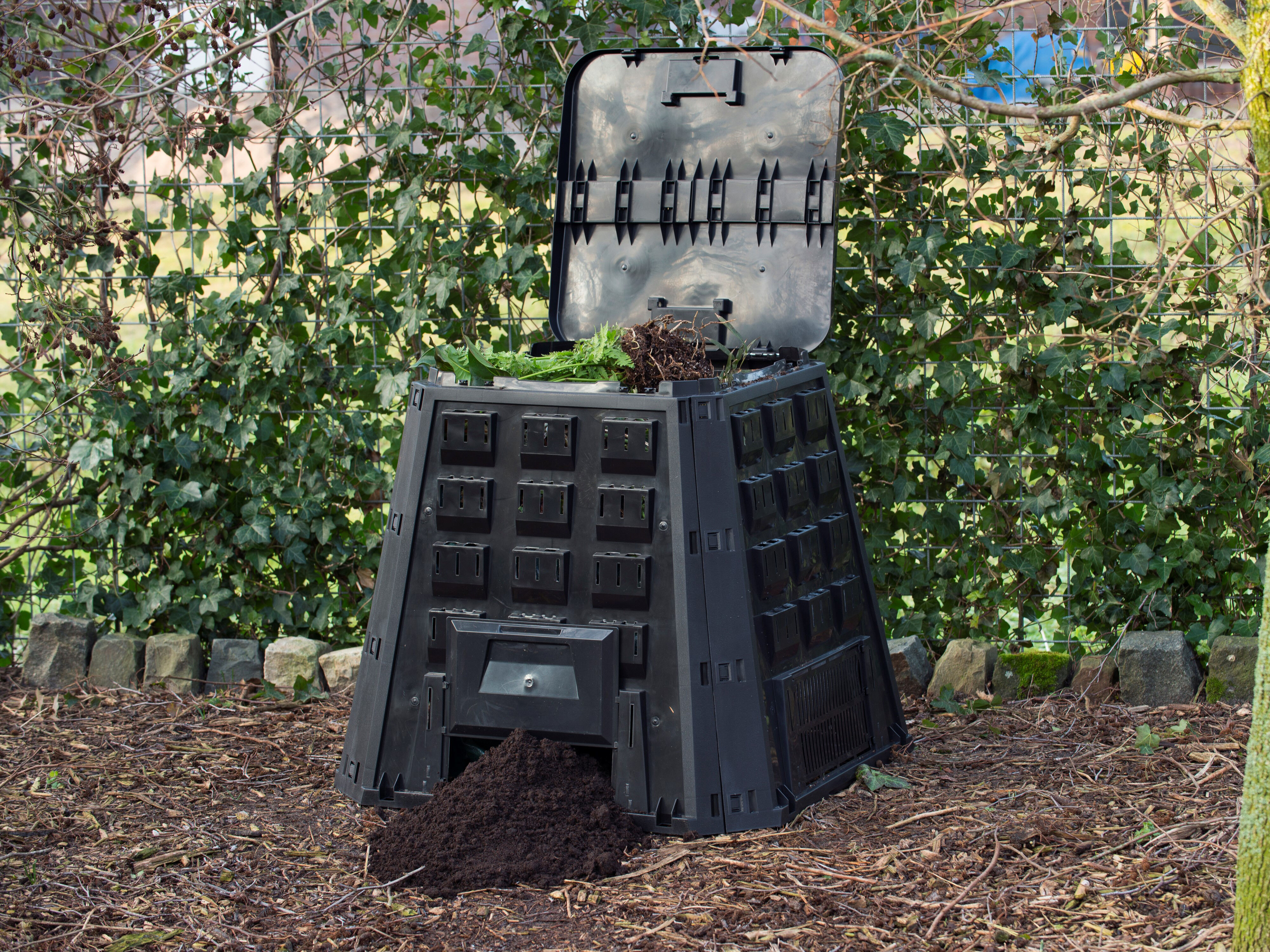 Nature - Thermo Compostbak - 400 Liter - Zwart