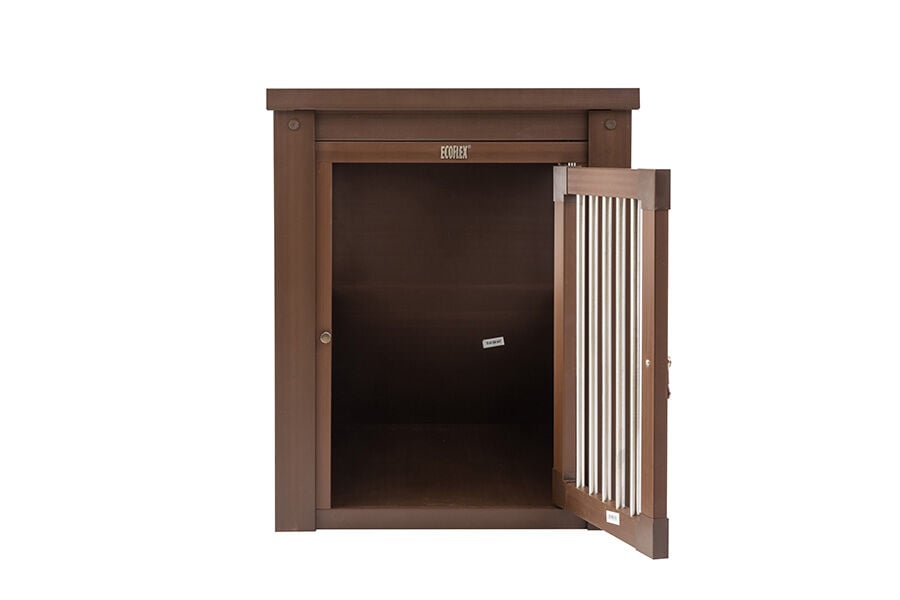 New Age Pet® InnPlace Crate - Hondenbench meubel - bruin - 70x108x78 cm - XL