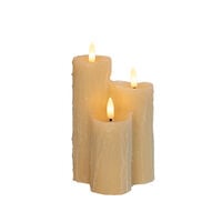 Anna's Collection - LED Druipkaars 3D Vlam - 16.5 cm - Reukloos