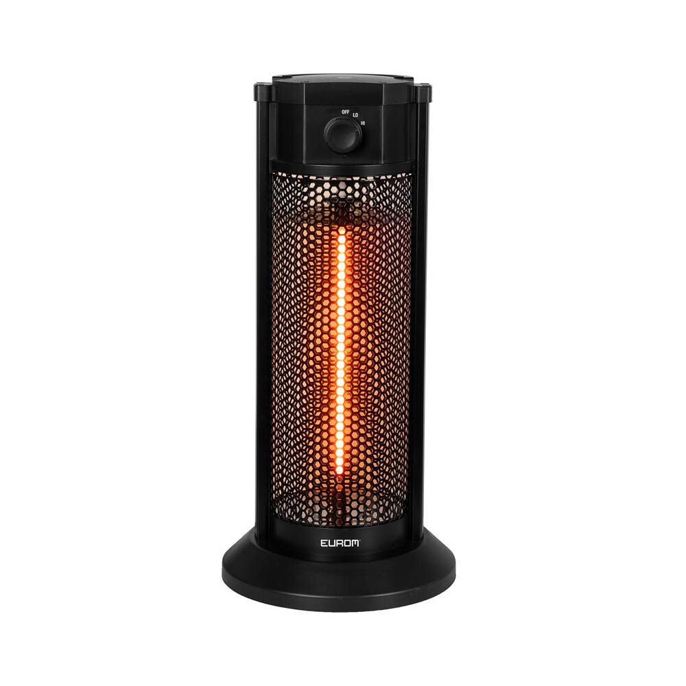 Eurom Undertable Heater - Staande terrasverwarmer - Grijs - 900 W