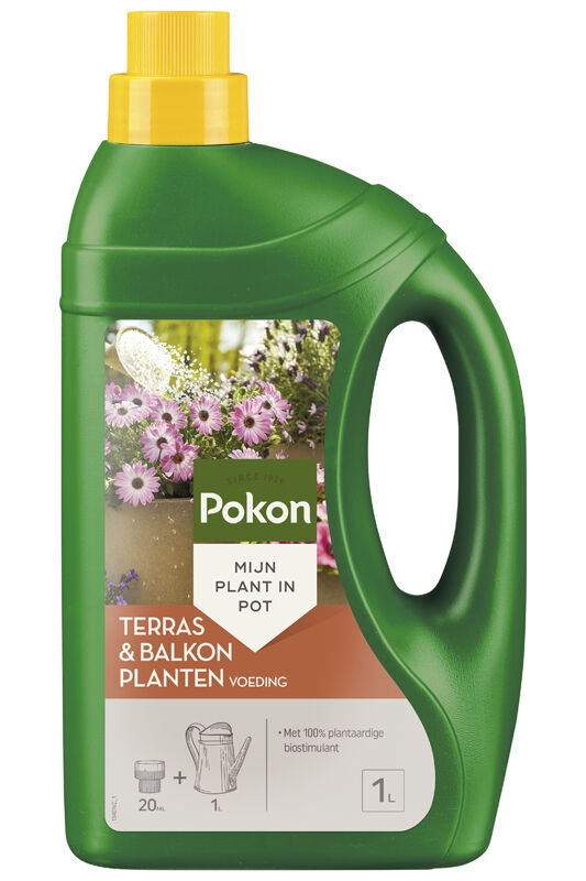 Pokon Terras & balkon voeding - Siertuinmeststof - 1 Liter