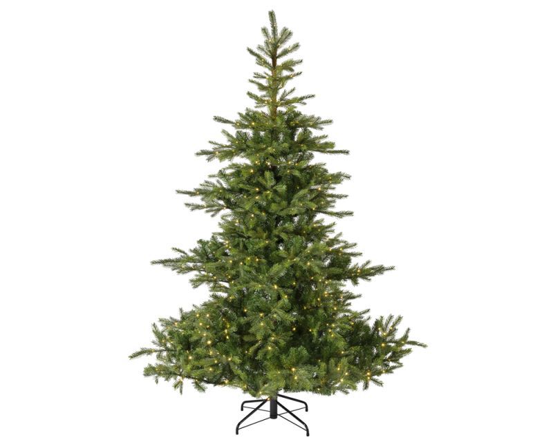 Everlands Grandis Fir - Kunstkerstboom - Groen - 550 - 210 cm