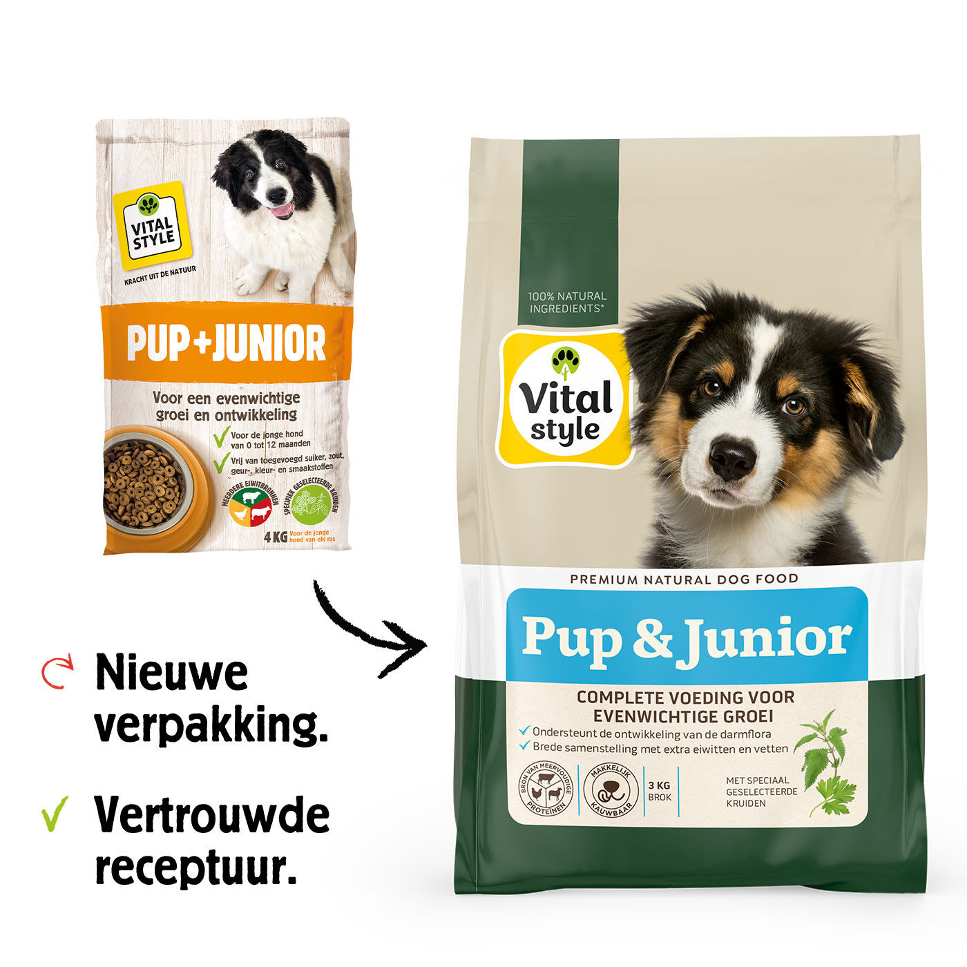 VITALstyle Junior - Hondenvoer - 1.5 Kilogram