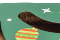 Beeztees Kerstboom Krabkarton - Kerst kattenspeeltje - Groen