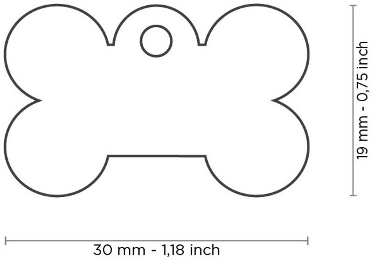 My Family Bot - Hondenpenning - grijs - S