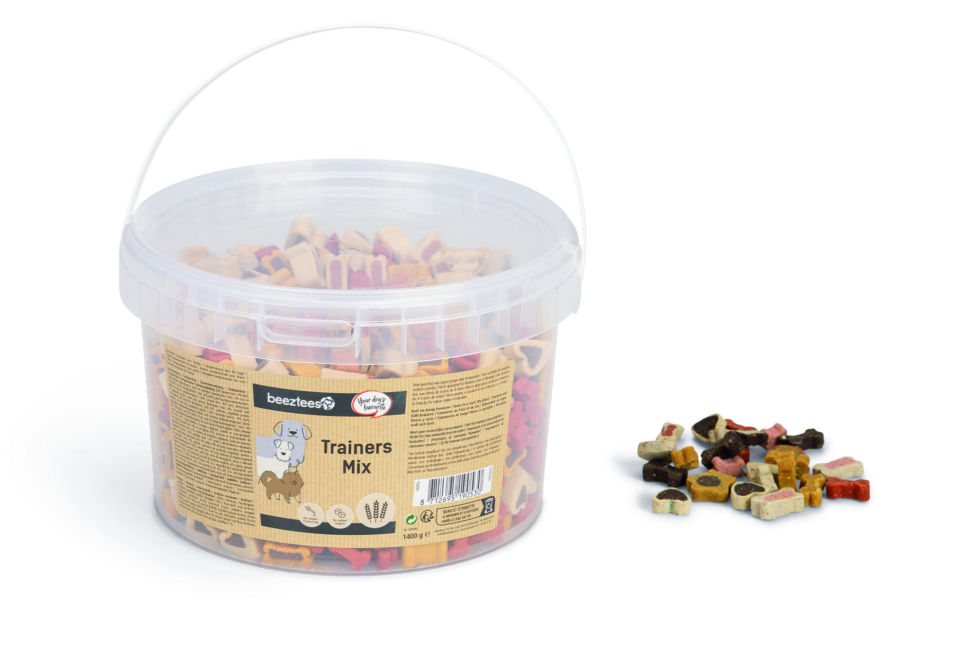 Beeztees Trainer Mix Voordeelverpakking - Hondensnack Beeztees Trainer Mix Voordeelverpakking - Hondensnack