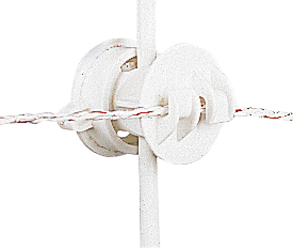 Gallagher - Schroefisolator - 26 cm - 10 Stuks - Wit - 1.6 cm