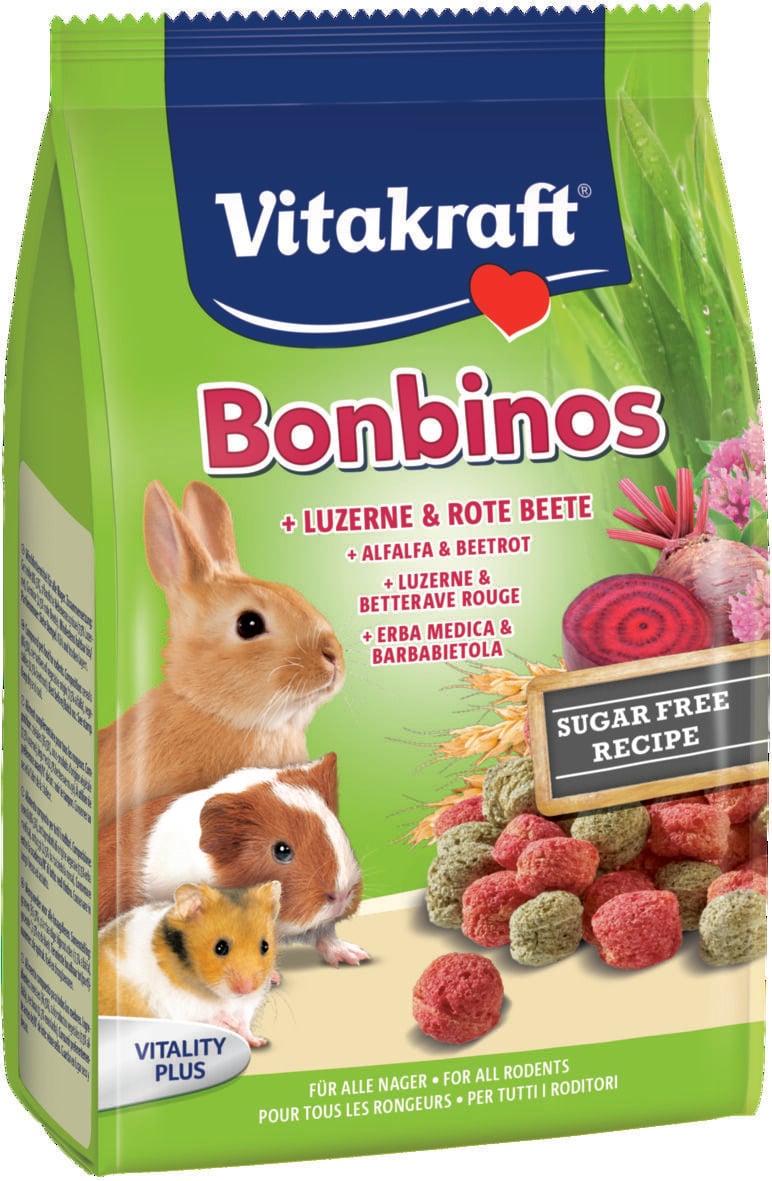 Vitakraft BonBinos - Konijn & Knaagdier Snacks Vitakraft BonBinos - Konijn & Knaagdier Snacks