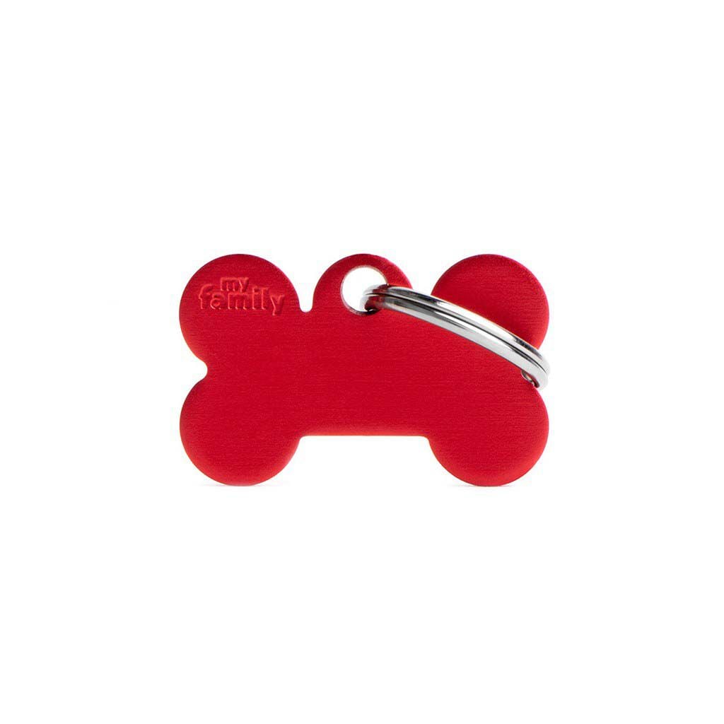 My Family Bot - Hondenpenning - rood - S My Family Bot - Hondenpenning - rood - S