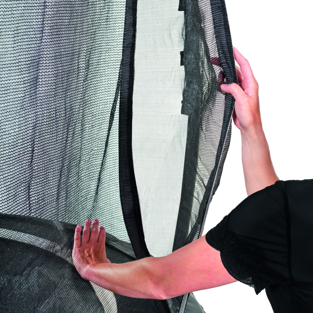 Exit Allure Classic - Inground trampoline - Zwart - 200x329x329 cm - 305 cm