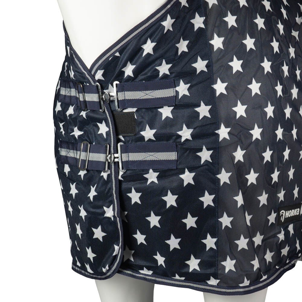 Horka Ster - Vliegendeken - Blauw - 125/175