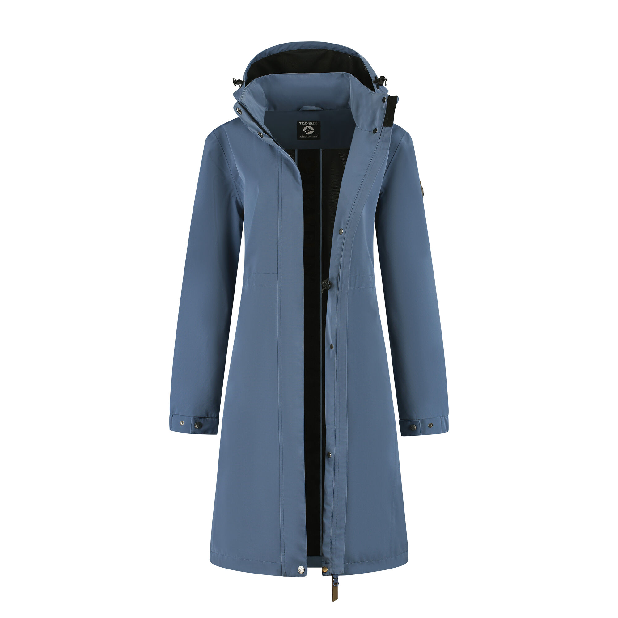Travelin Anne - Jas - Blauw - XL