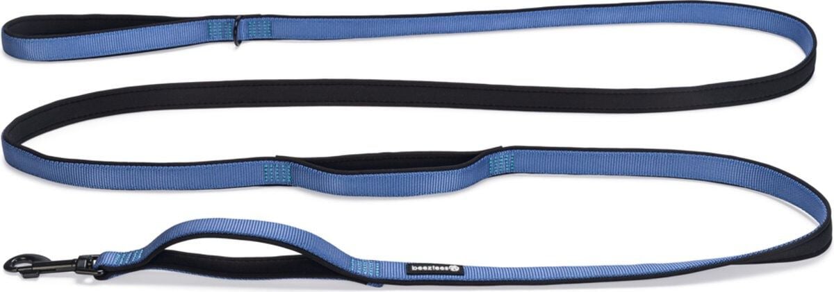 Beeztees Parinca Hondenriem - blauw - 2 cm - 300 cm Beeztees Parinca Hondenriem - blauw - 2 cm - 300 cm