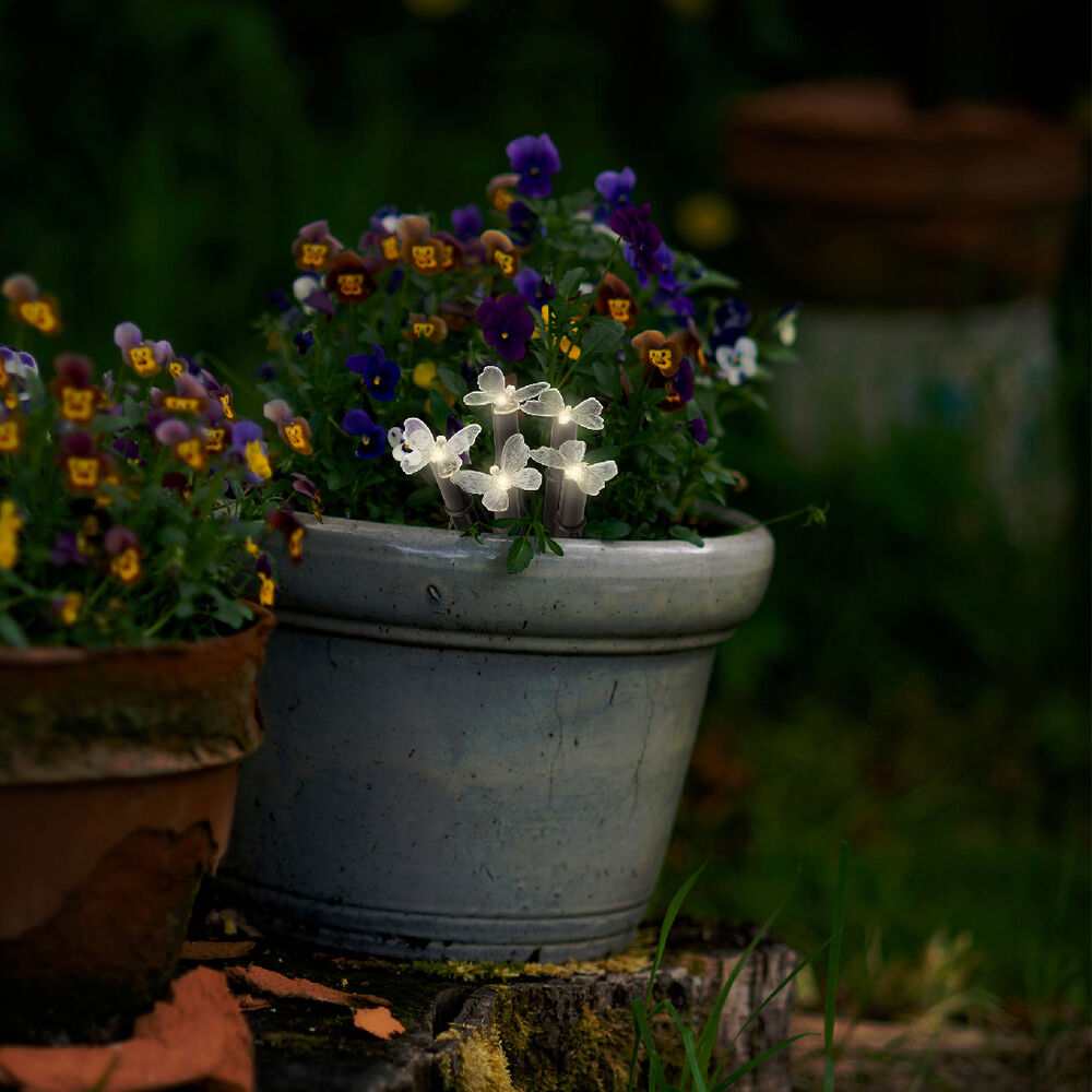 Lumineo Tuinsteker - Solar LED tuinverlichting - 5 Stuks