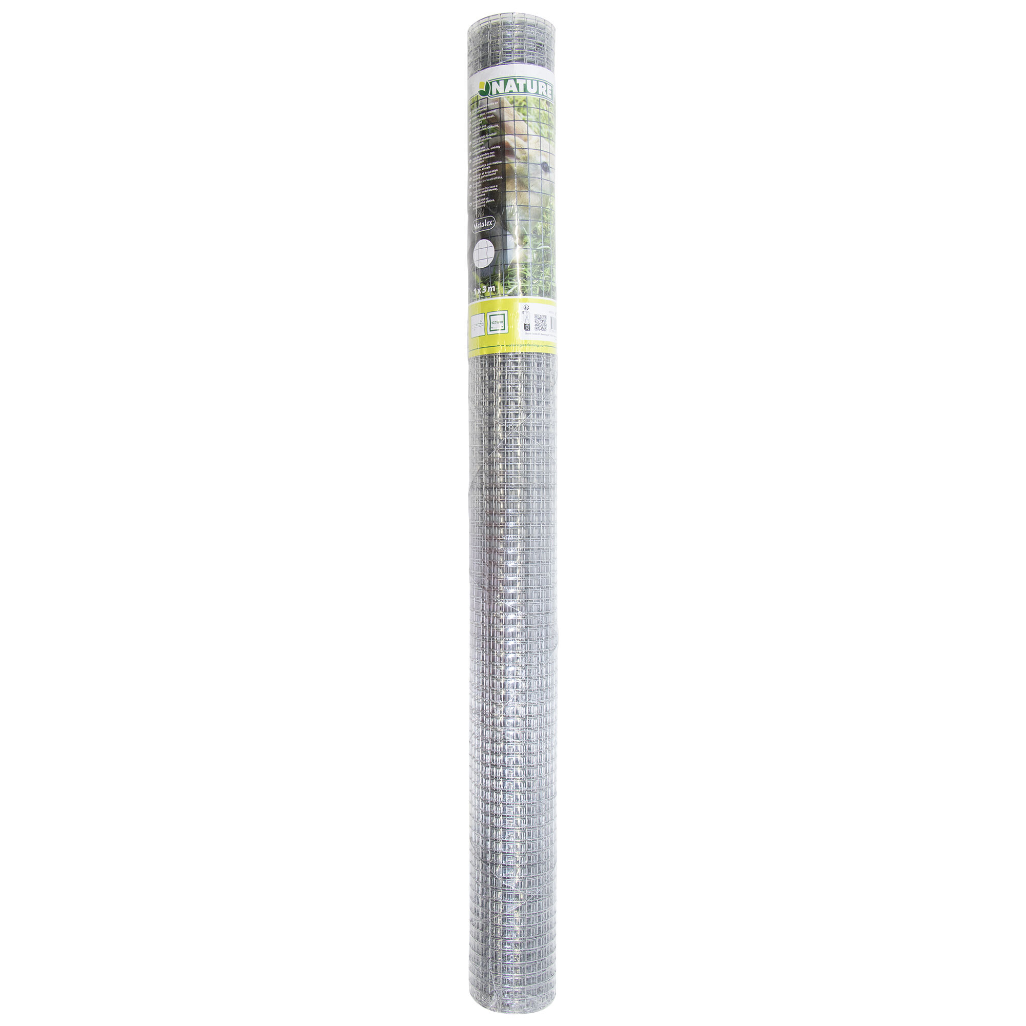 Nature vierkant verzinkt 12,7mm - Gaas - 100 cm - 100x300 cm - 300 cm Nature vierkant verzinkt 12,7mm - Gaas - 100 cm - 100x300 cm - 300 cm
