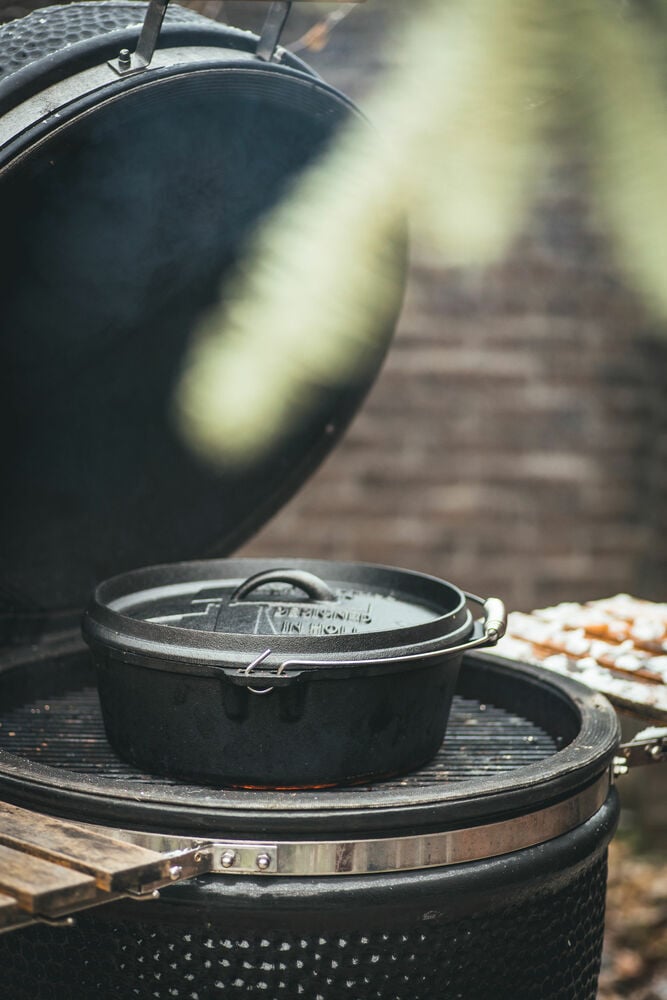 The Windmill Cast Iron Dutch Oven - Pan 5,9L - Zwart