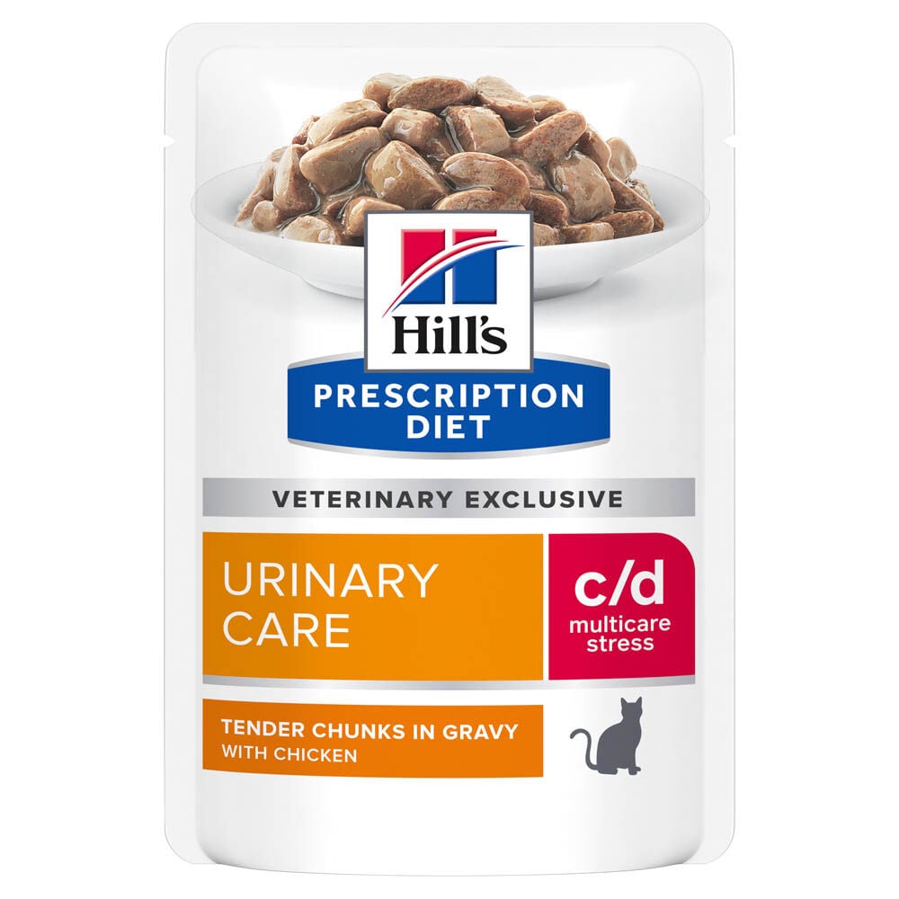 Hill's Prescription Diet Urinary Care c/d - Kattenvoer - 12x85 Gram - kip Hill's Prescription Diet Urinary Care c/d - Kattenvoer - 12x85 Gram - kip
