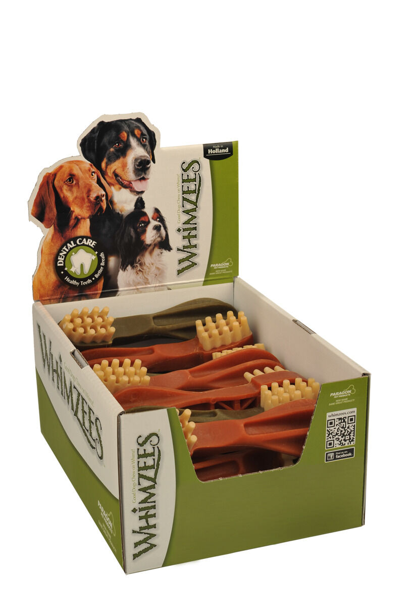 WHIMZEES Tandenborstel - Hondensnack - 1 Stuks - plantaardig - XL WHIMZEES Tandenborstel - Hondensnack - 1 Stuks - plantaardig - XL