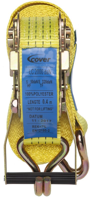 Cover - Spanband met ratel en ogen 9m x 50mm