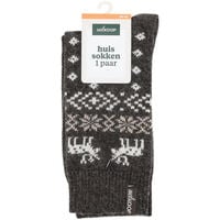 Welkoop Huissokken - Wol - Bruin
