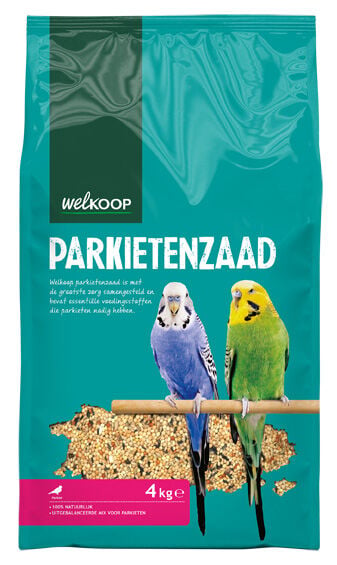 Welkoop Parkietenzaad - Vogelvoer - 4 Kilogram Welkoop Parkietenzaad - Vogelvoer - 4 Kilogram