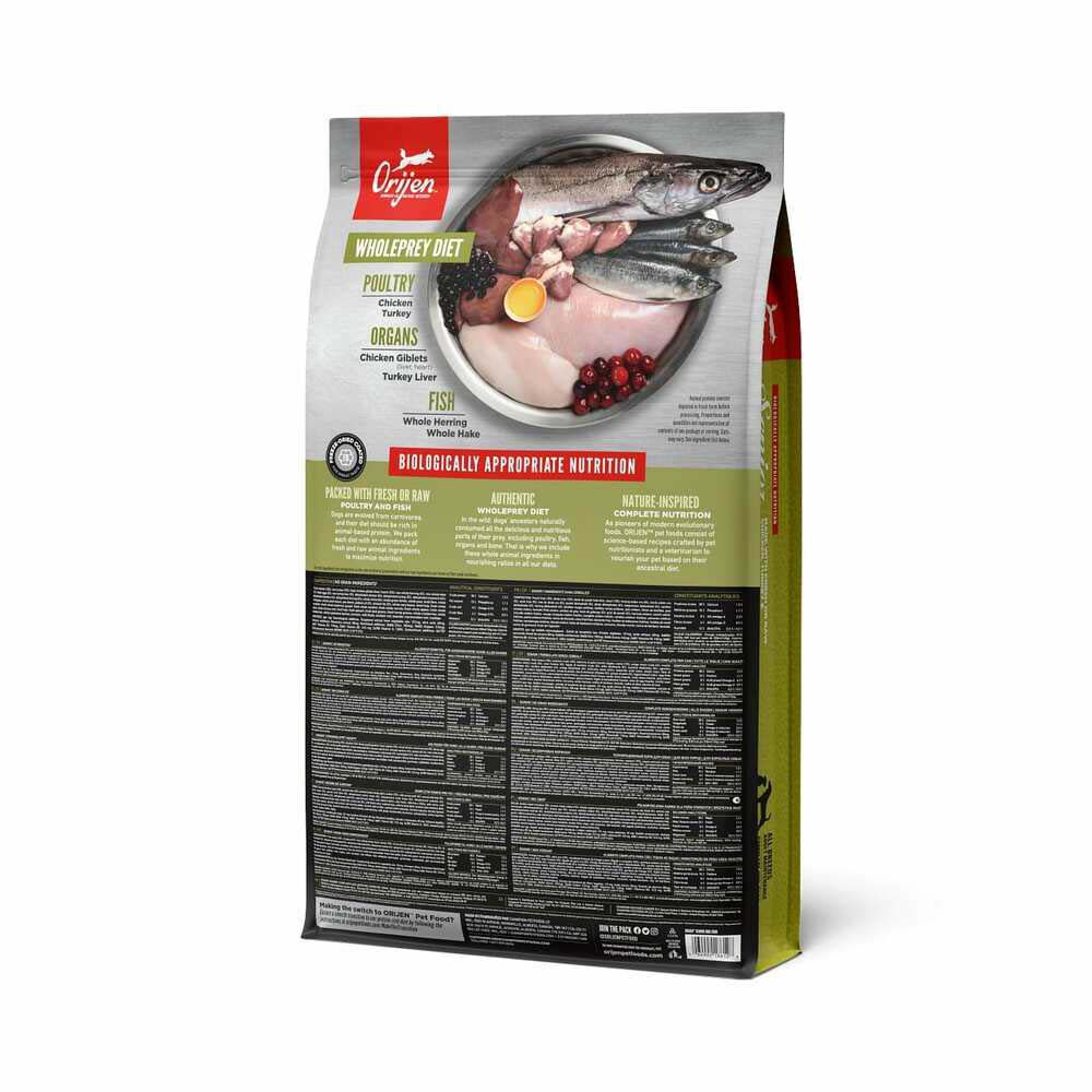 Orijen Senior Dog Whole Prey - Hondenvoer - 11.4 Kilogram - kip