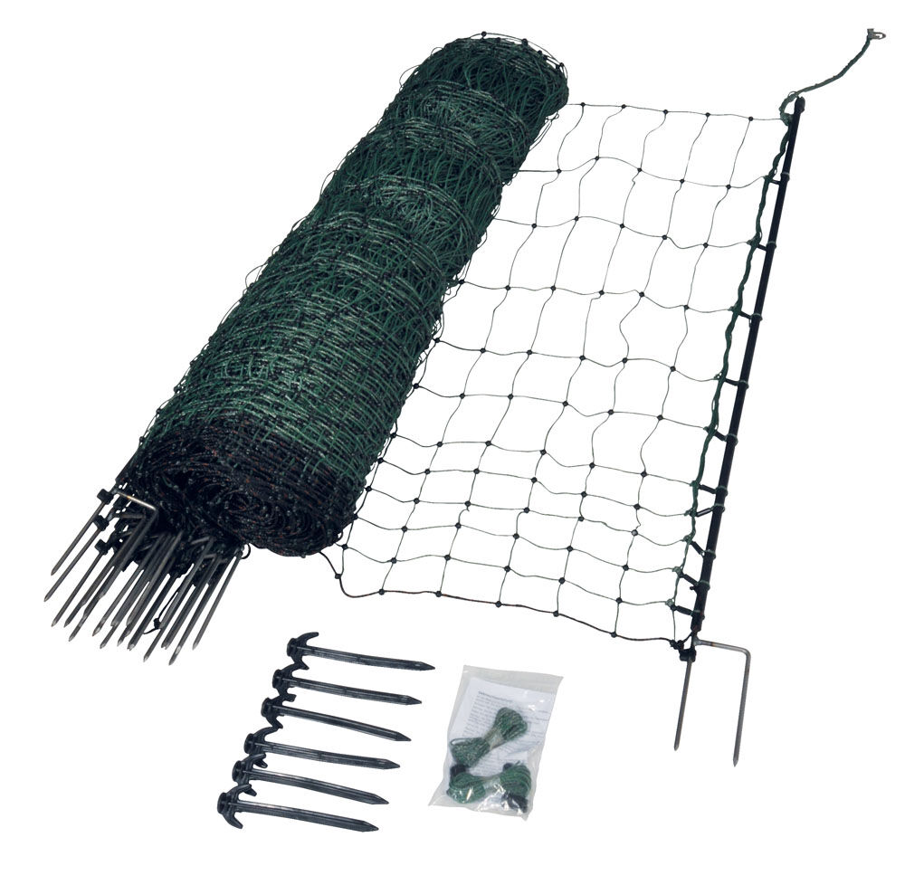 Gallagher Kippennet Dubbele pen - Afrasteringsnetten - 50m