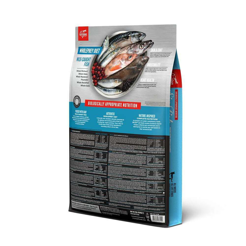 Orijen Whole Prey Six Fish Cat - Kattenvoer - 5.4 Kilogram - vis