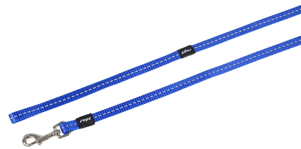Rogz Utility - Hondenriem - blauw - Small - 180 cm Rogz Utility - Hondenriem - blauw - Small - 180 cm
