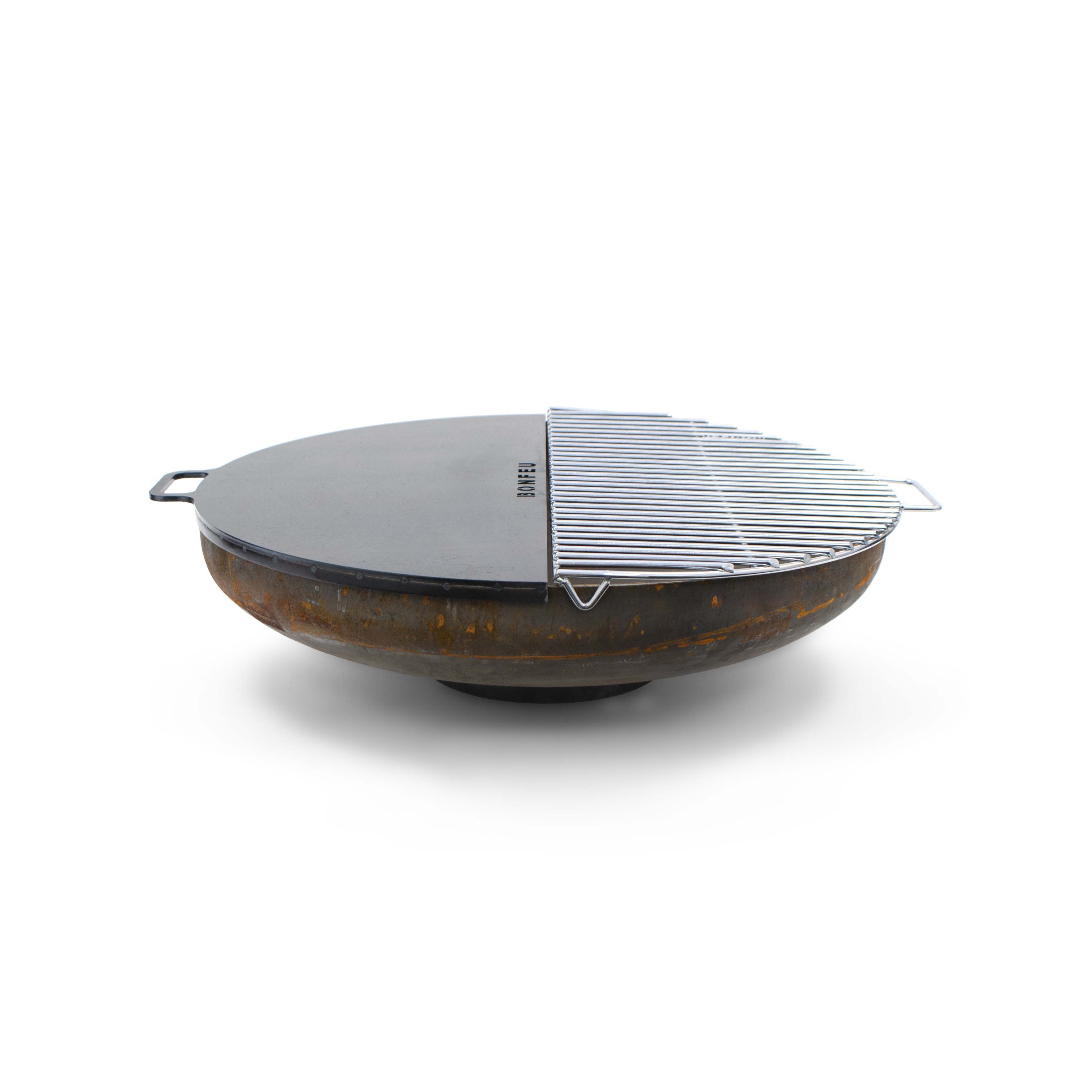 BonFeu Halve Plancha - Bakplaat - Rond - Staal - 100 cm - Large