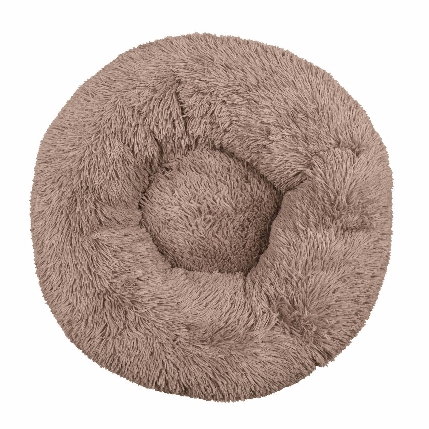 District 70 Fuzz - Fluffy hondenmand - Bruin - 20x60x1 cm - M
