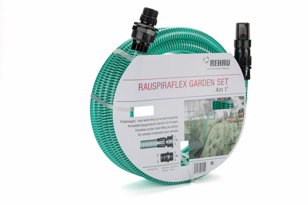 Rehau Rauspiraflex Garden Set - Zuigslangset