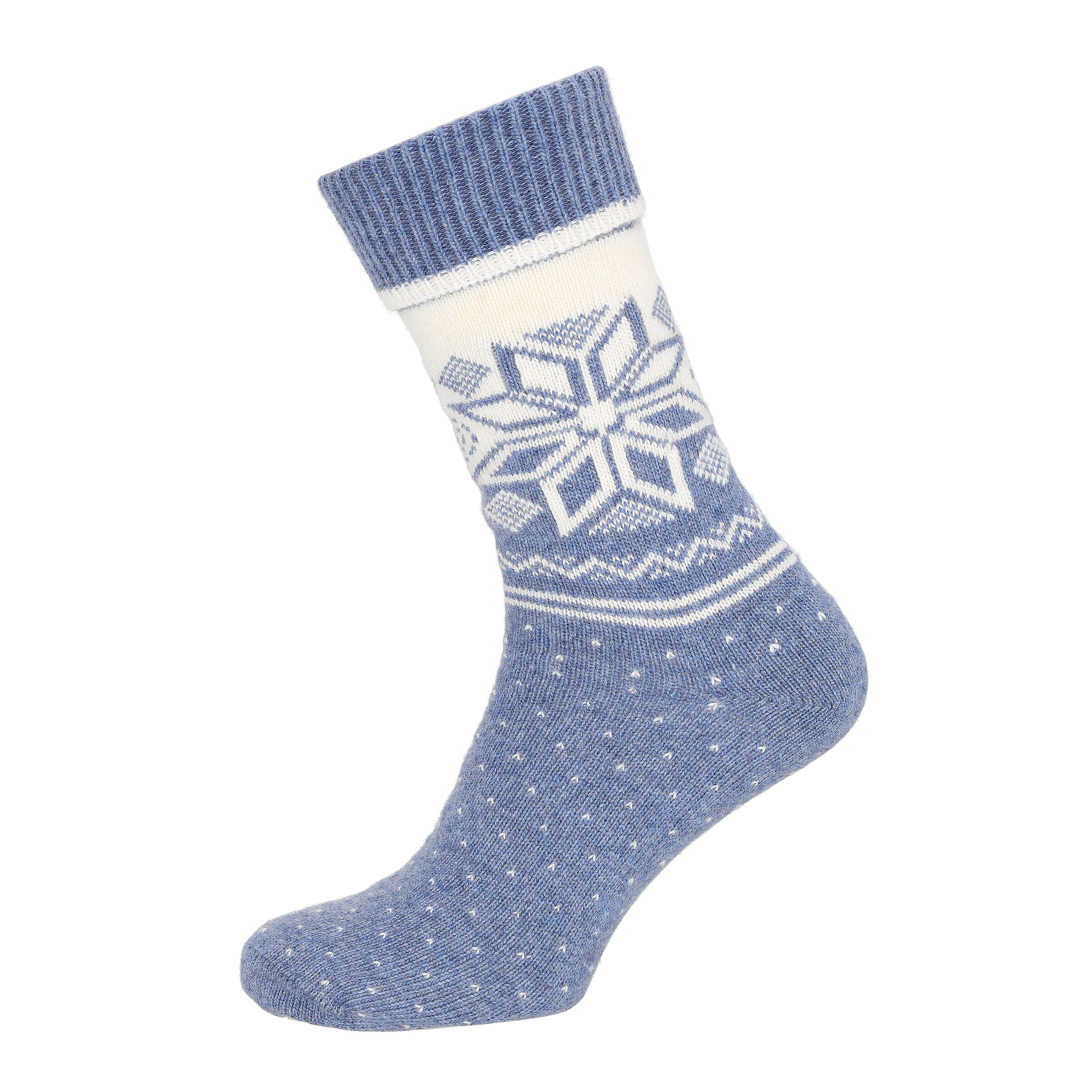 Welkoop Huissokken - Wol - Blauw