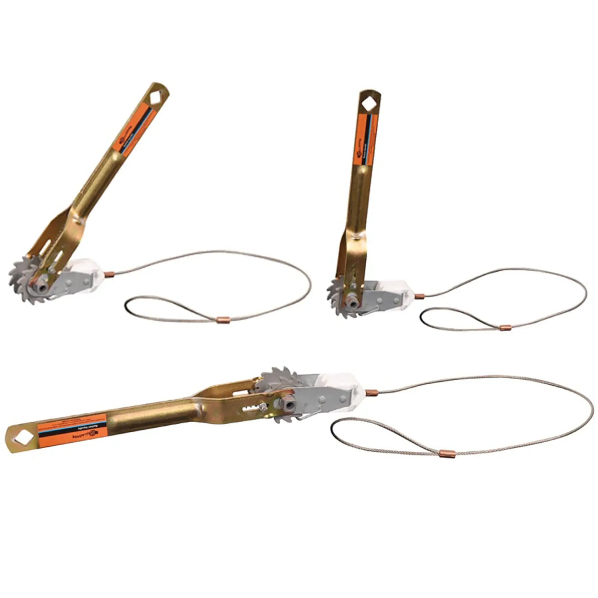 Gallagher - Eindspanner kit - 6.3 cm - 2 Stuks - Grijs - 17.7 cm