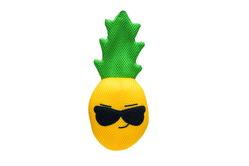Beeztees Ananas Anne - Waterspeelgoed Hond - Geel - 32.5x11.2x7.2 cm