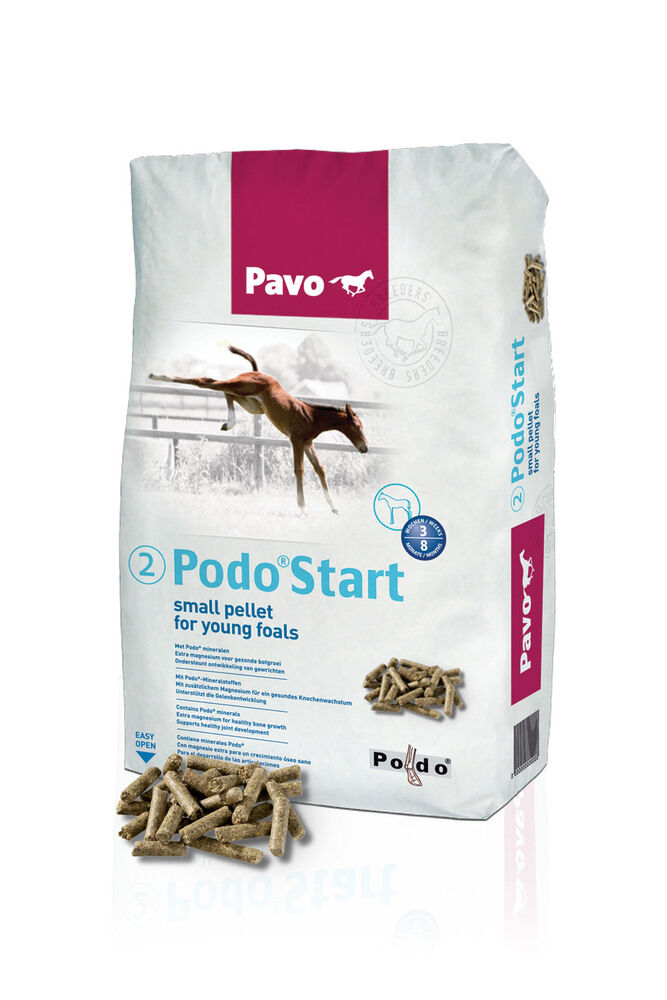 Pavo Podo Start - Fokkerij - Paardenvoer - 20 Kilogram - Zak