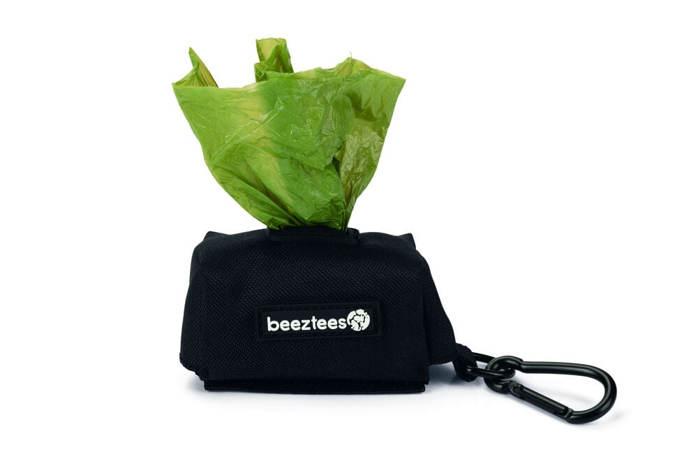 Beeztees Limpa - Poepzakhouder incl. Poepzakjes - Zwart Beeztees Limpa - Poepzakhouder incl. Poepzakjes - Zwart