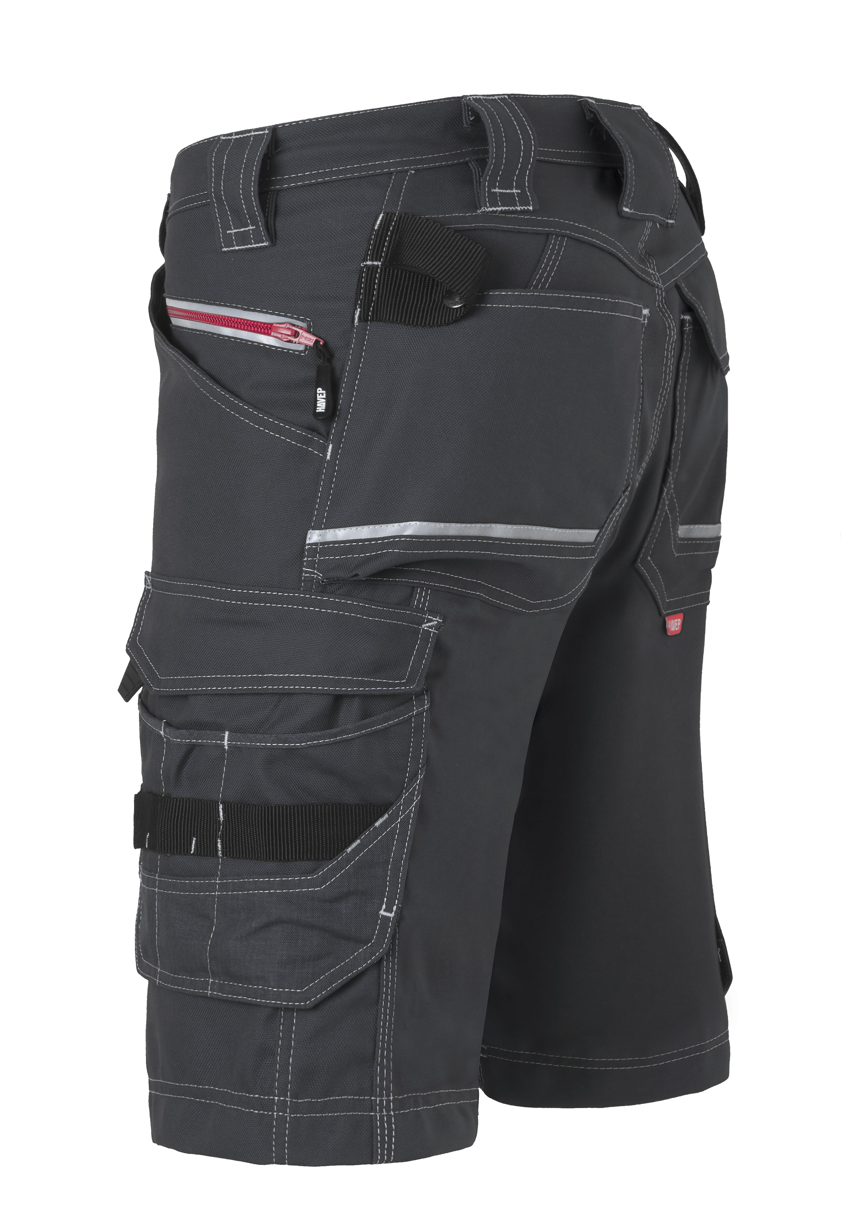 HAVEP Attitude 80241 - Korte Werkbroek - Donkergrijs - 44