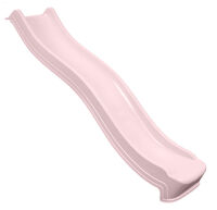 Swing King - Glijbaan - Pastel Roze - Kunststof - 220 cm