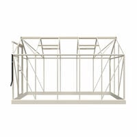 Royal Well Mary III - Tuinkas - Wit - 241x212x360 cm - Veiligheidsglas