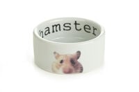 Beeztees Voer- of drinkbak Snapshot hamster - Wit - 4x4x7.5 cm