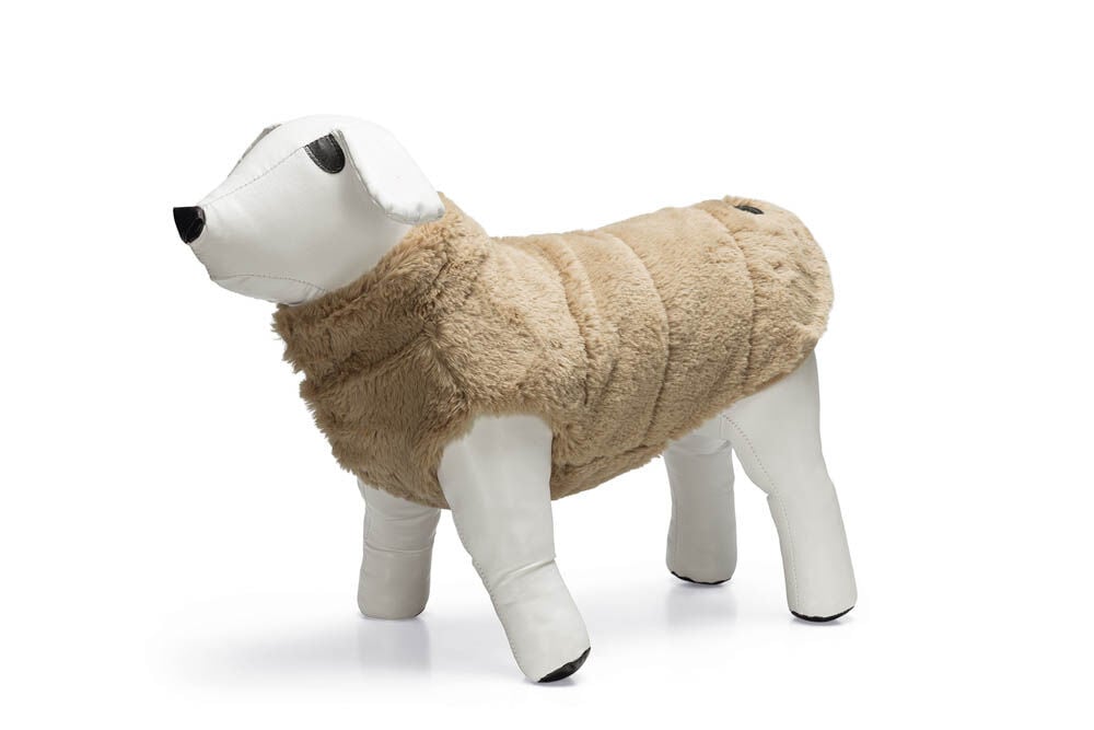 Designed by Lotte Victoria - Hondenjas - beige - XS