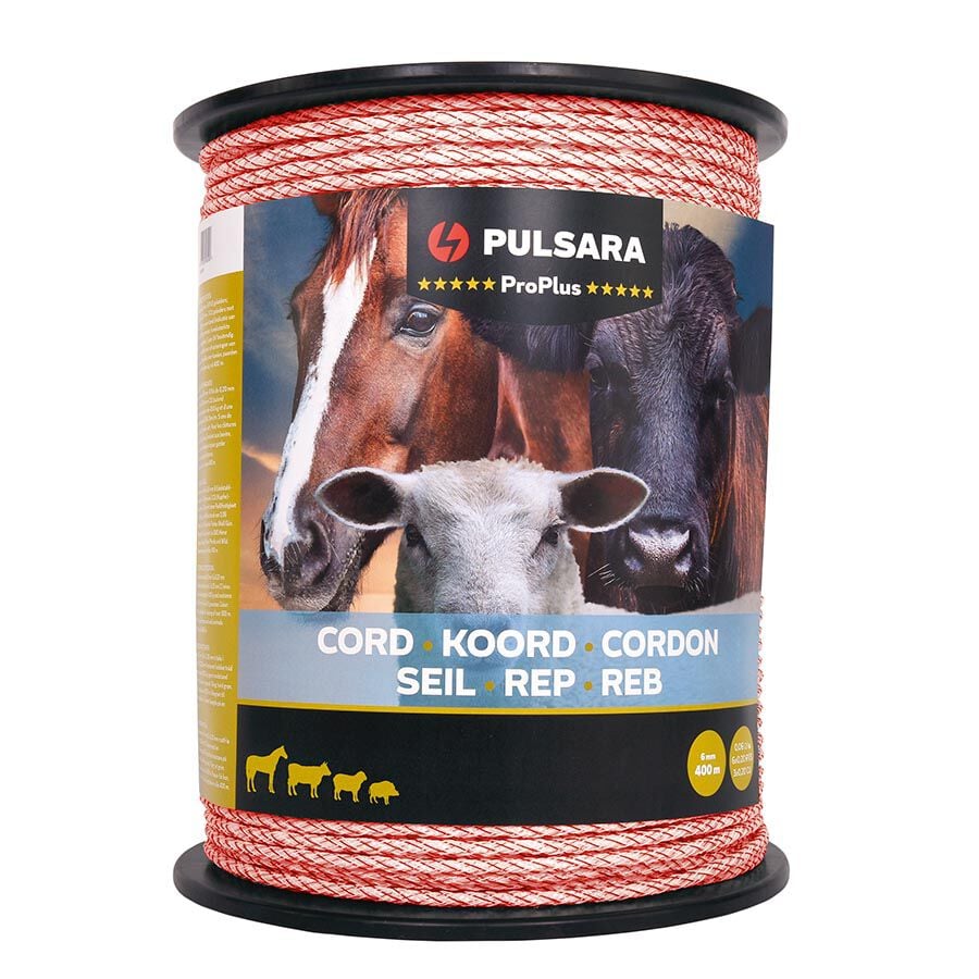 Pulsara Pro Plus - Schrikkoord - 32 cm - 400 Meter - Wit - 26.5 cm - 40000 cm Pulsara Pro Plus - Schrikkoord - 32 cm - 400 Meter - Wit - 26.5 cm - 40000 cm