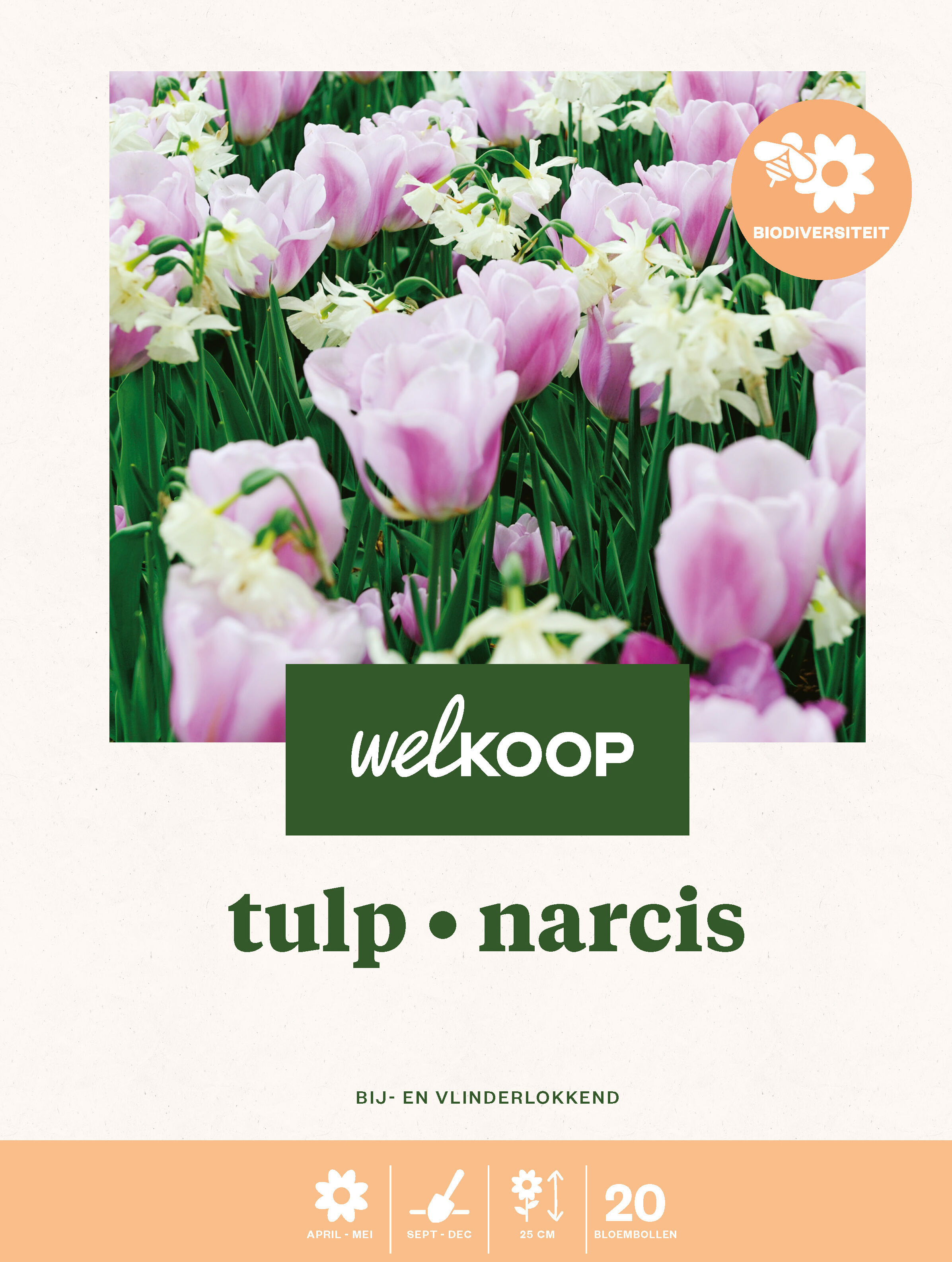 Welkoop Tulp Narcis Biodiversiteit - Bloembollen