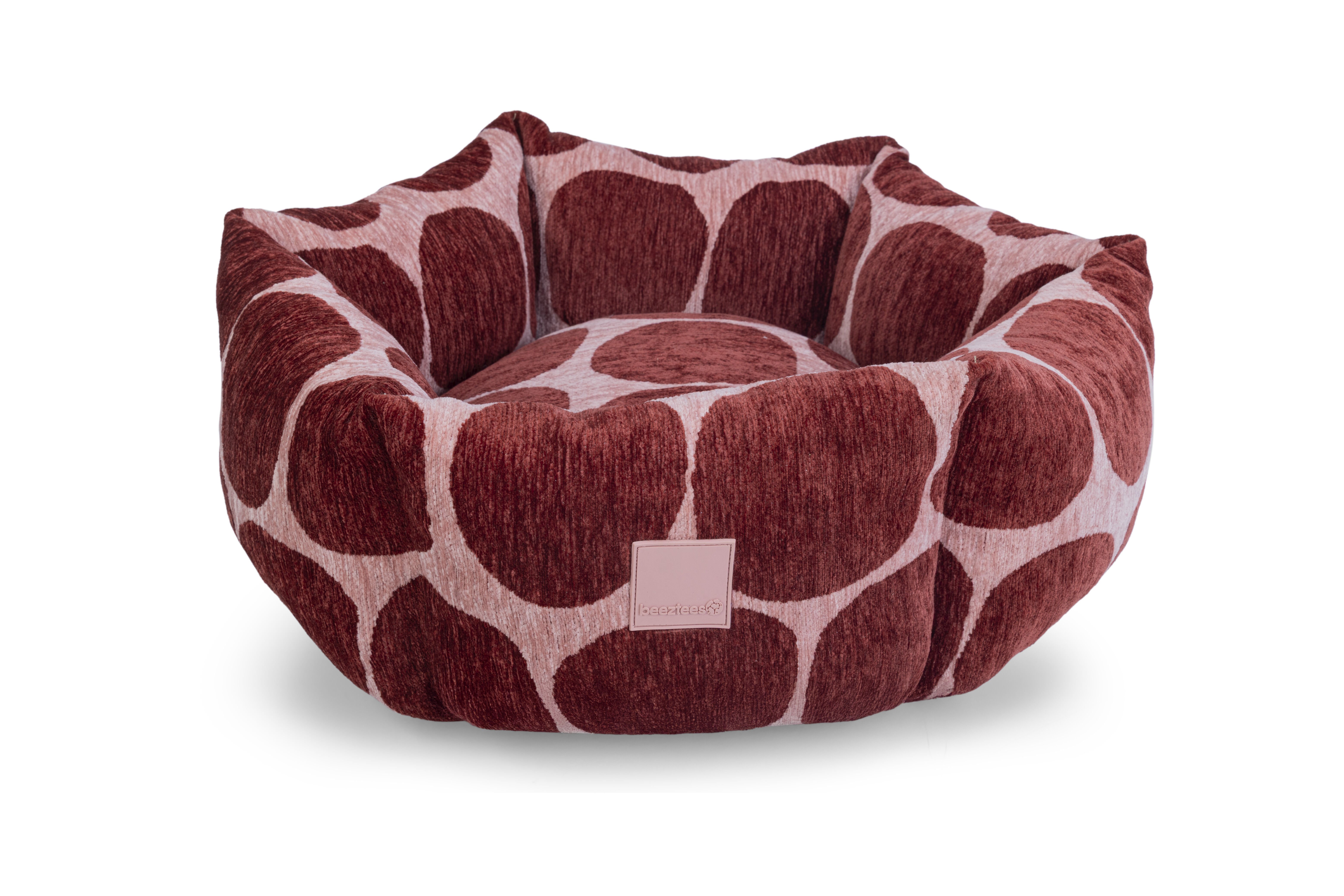 Beeztees Next Gen Dotz - Ligbed - Rood - 20x55x55 cm Beeztees Next Gen Dotz - Ligbed - Rood - 20x55x55 cm