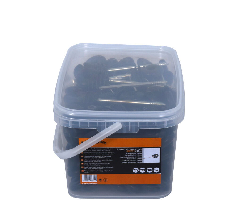 Gallagher Afstandsisolator 10cm - Isolatoren - 15 cm - 90 Stuks - 29.5 cm Gallagher Afstandsisolator 10cm - Isolatoren - 15 cm - 90 Stuks - 29.5 cm