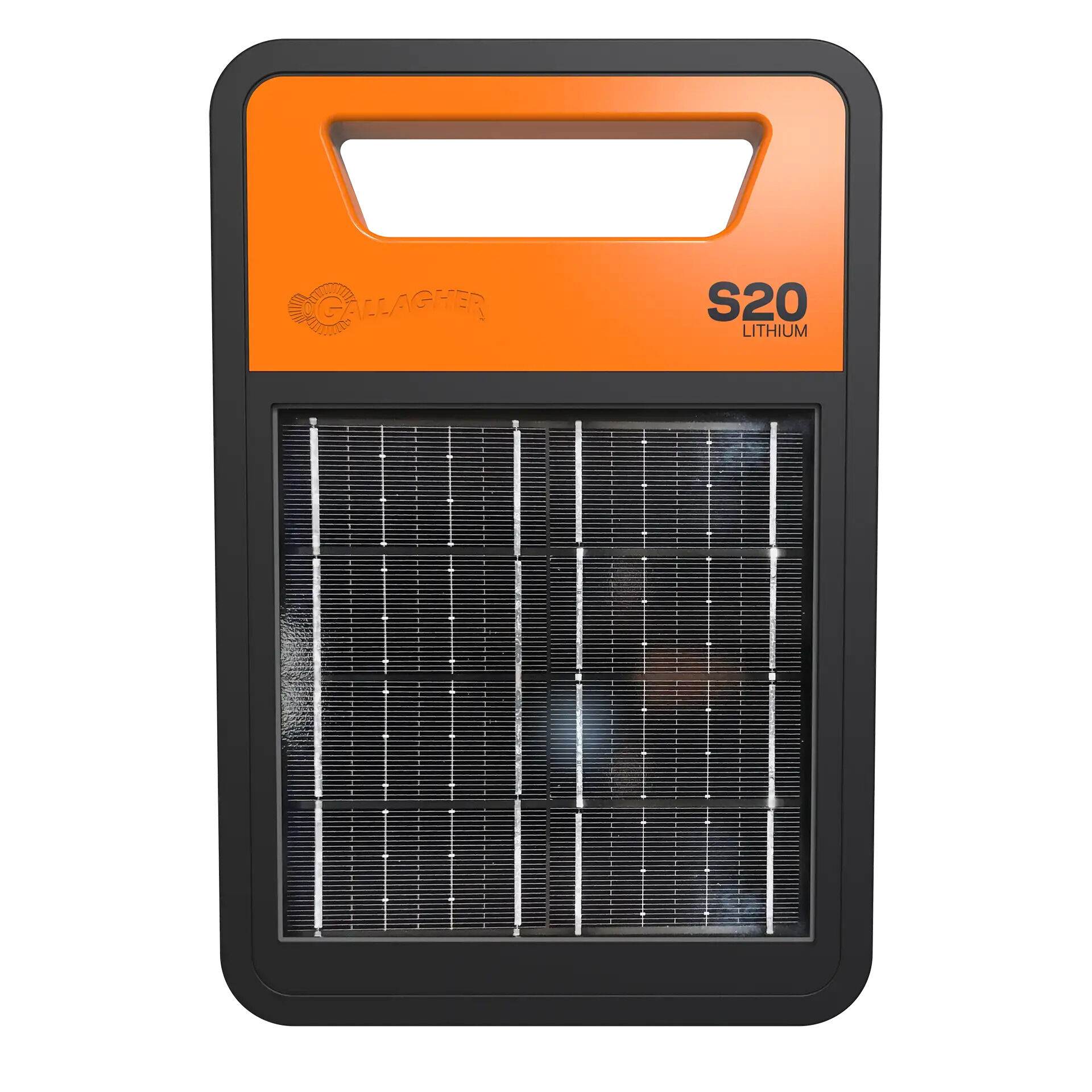 Gallagher S20 - Solar schrikdraadapparaat - Incl. Lithium Batterij - 17.5 cm - Lithium accu - 0.2 Joule - 23.3 cm