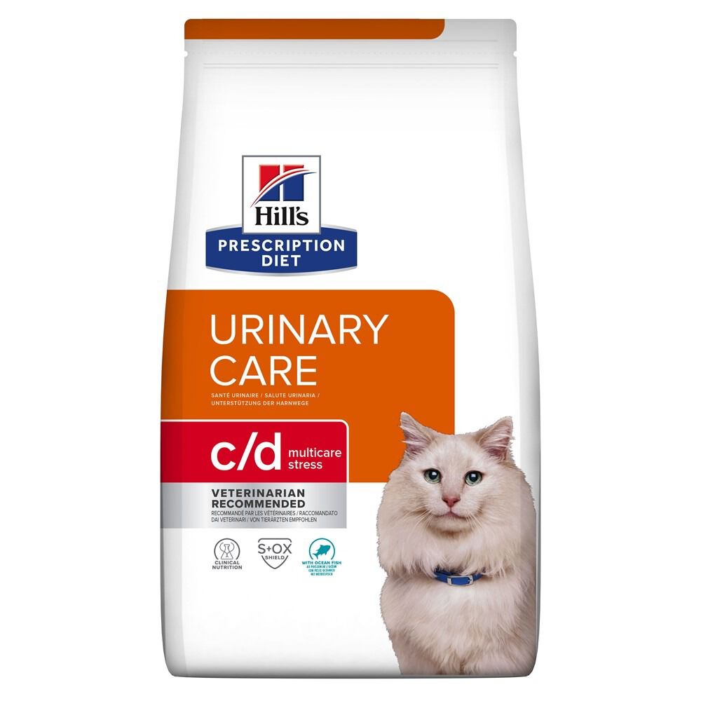 Hill's Prescription Diet Urinary Care Multicare Stress - Kattenvoer - 3000 Gram - witvis